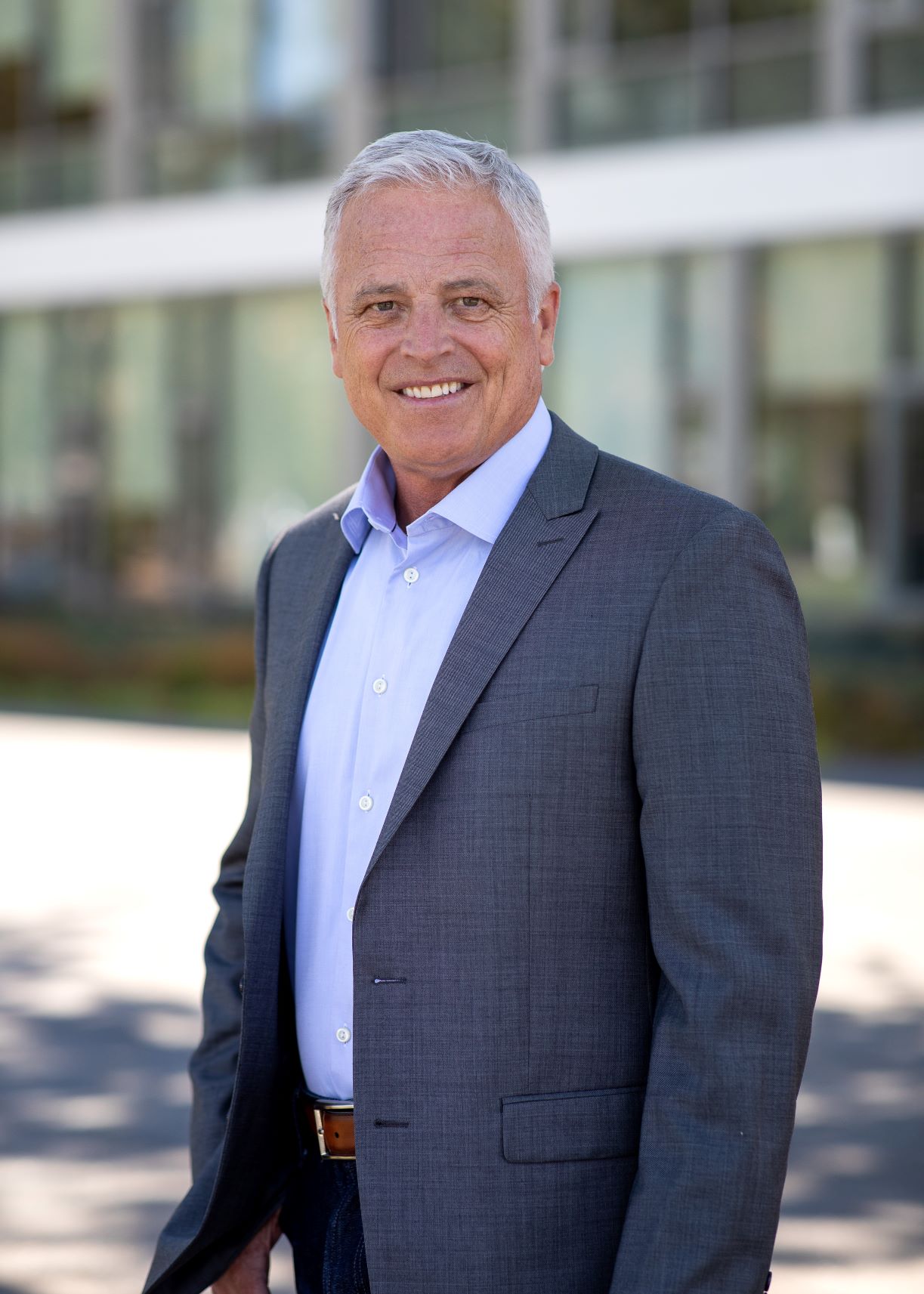 Bill Kelly in a gray sport coat